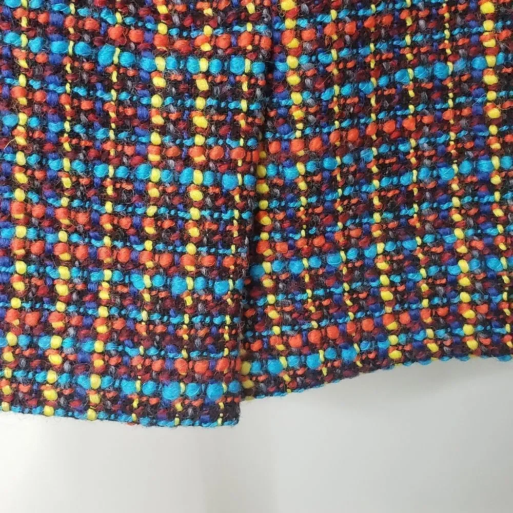 Kate Spade Judy Rainbow Tweed Skirt Size 8